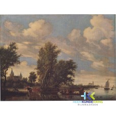 Schilderij van Salomon Jacobszoon van Ruysdael
